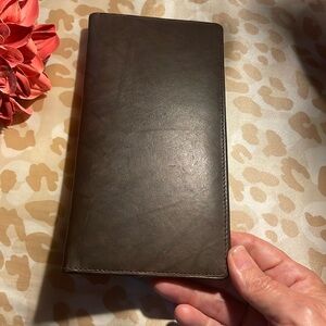 Hand Crafted Leather Long Bifold Wallet